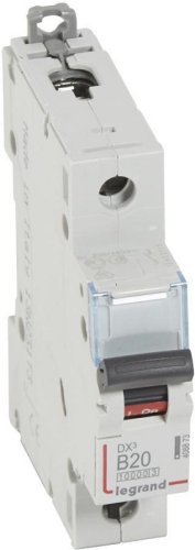 Выключатель автоматический Legrand DX3-E 10000 1п 20А B 16кА фото Выключатель автоматический Legrand DX3-E 10000 1п 20А B 16кА картинка